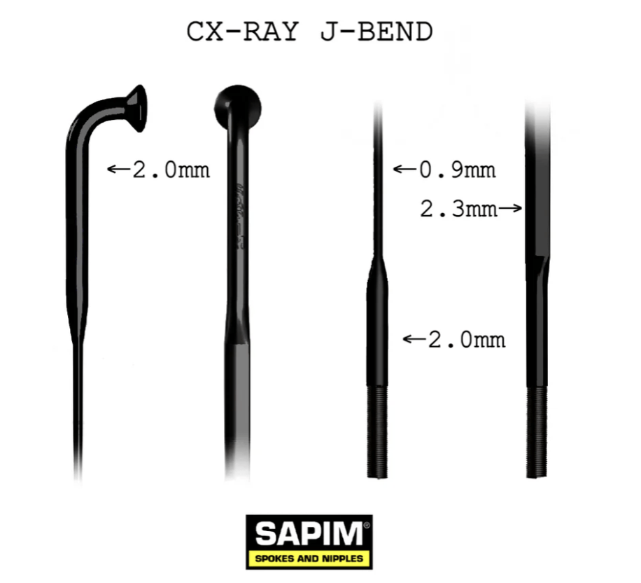 Sapim CX Ray bladed spokes | Wheelbuilder